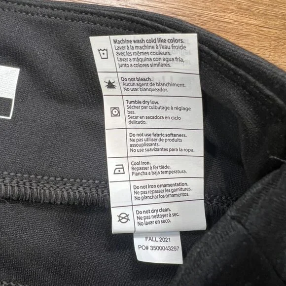 Carhartt Women's Force Lightweight Pocket Leggings, Size Small, Black, Pockets - Picture 5 of 10